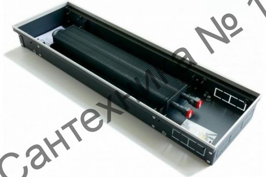 Конвектор внутрипольный водяной KVZ 250-65-1200 с естественной конвекцией Technowarm