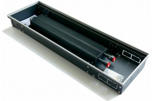 Конвектор внутрипольный водяной KVZ 200-105-1800 с естественной конвекцией Technowarm