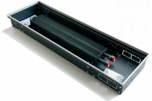 Конвектор внутрипольный водяной KVZ 250-140-2800 с естественной конвекцией Technowarm