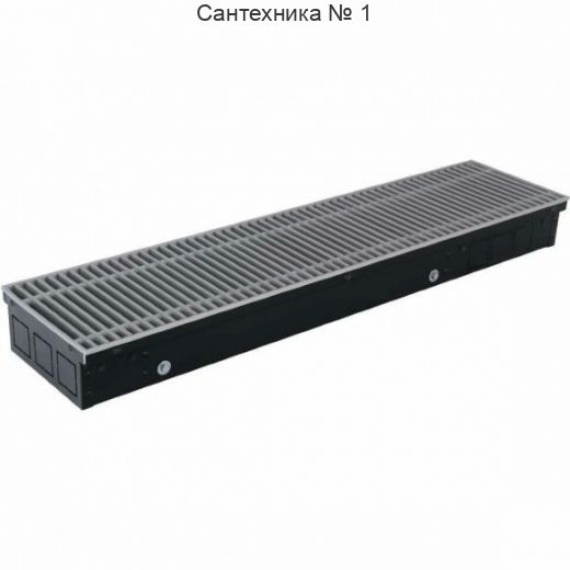 Конвектор внутрипольный водяной SCN 110.380.1800 с естественной конвекцией STOUT