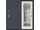 Дверь Входная с Зеркалом с Ночной Задвижкой el’PORTA (Portika) Porta R-3 0318-0189 / Эльпорта Портика