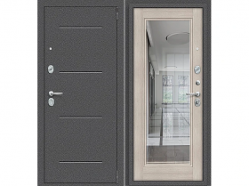Дверь Входная с Зеркалом с Ночной Задвижкой el’PORTA (Portika) Porta R-2 0218-0049 / Эльпорта Портика