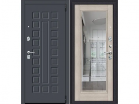 Дверь Входная с Зеркалом с Ночной Задвижкой el’PORTA (Portika) Porta R-3 0318-0125 / Эльпорта Портика