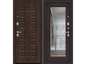 Дверь Входная с Зеркалом с Ночной Задвижкой el’PORTA (Portika) Porta S-3P 4318-1490 / Эльпорта Портика