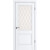 Дверь Межкомнатная Остекленная Царговая el’PORTA (Portika) Классико-73 Белая 58080-2378 / Эльпорта Портика
