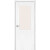 Дверь Межкомнатная Остекленная Каркасно-Щитовая el’PORTA (Portika) Браво-7 Белая 153-1587 / Эльпорта Портика