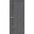Дверь Межкомнатная Остекленная Каркасно-Щитовая el’PORTA (Portika) Браво-1.55 Серая 153-1025 / Эльпорта Портика