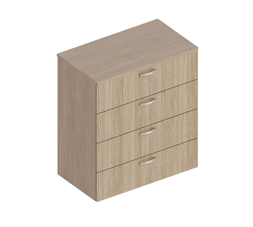 МС "Ева" Комод с 4 ящиками