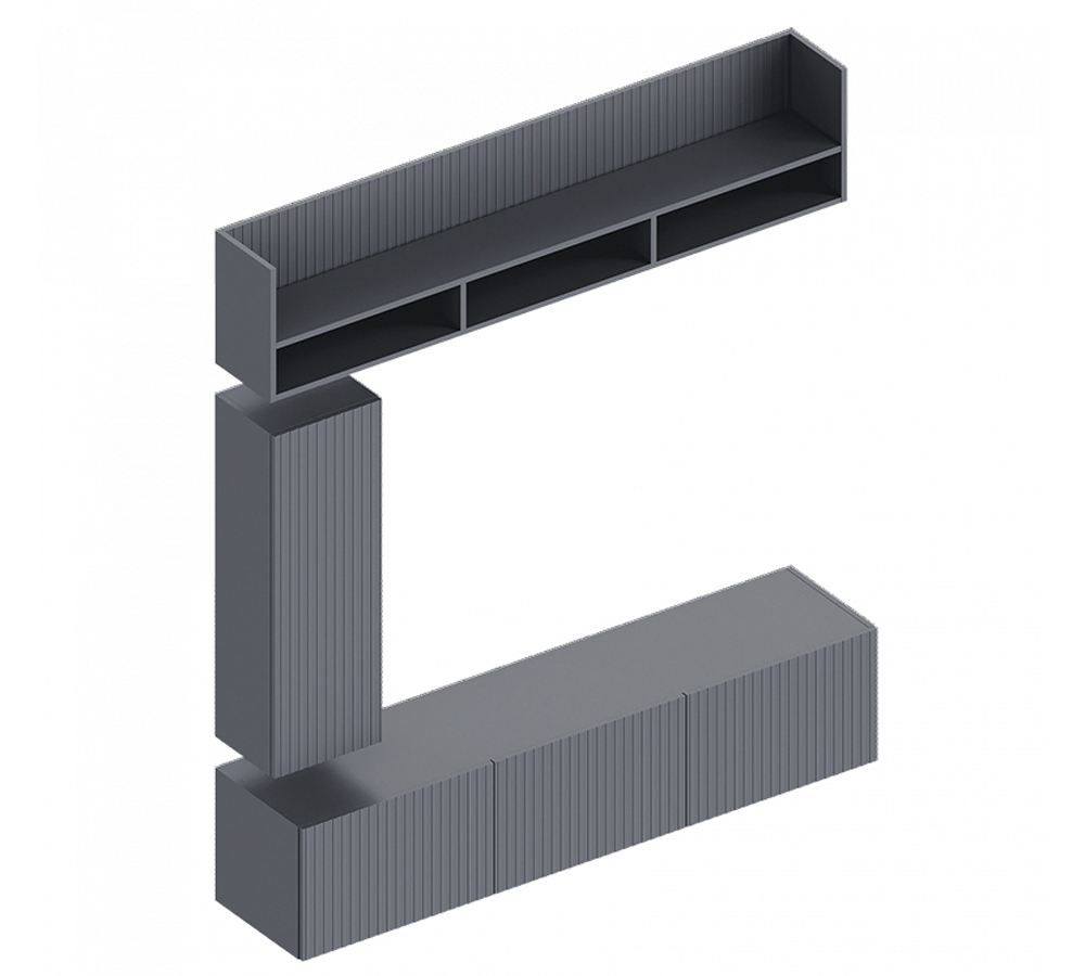Квинта гостиная 2,0 МДФ