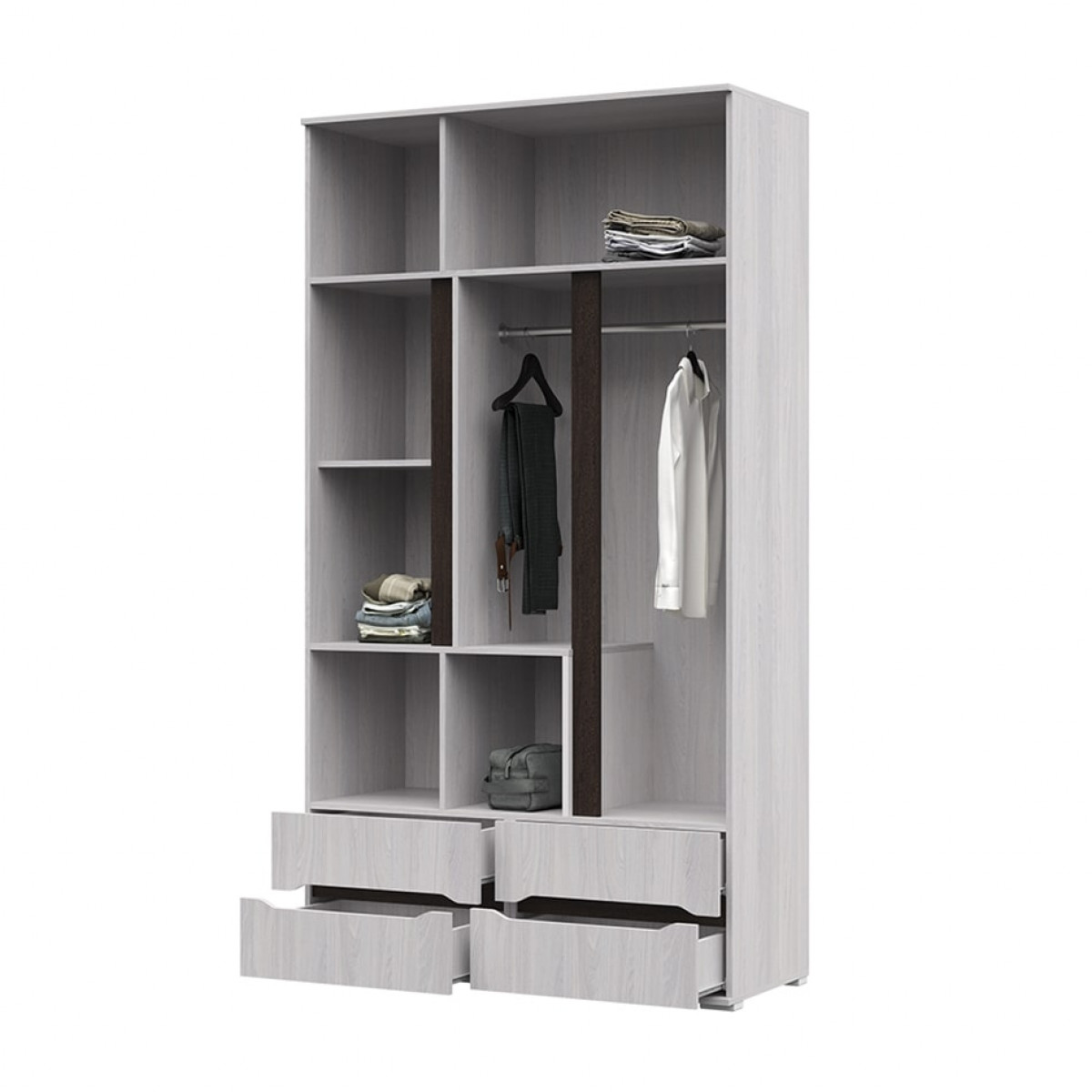 "Валенсия" ШК 013 шкаф 3х дверный с ящиками