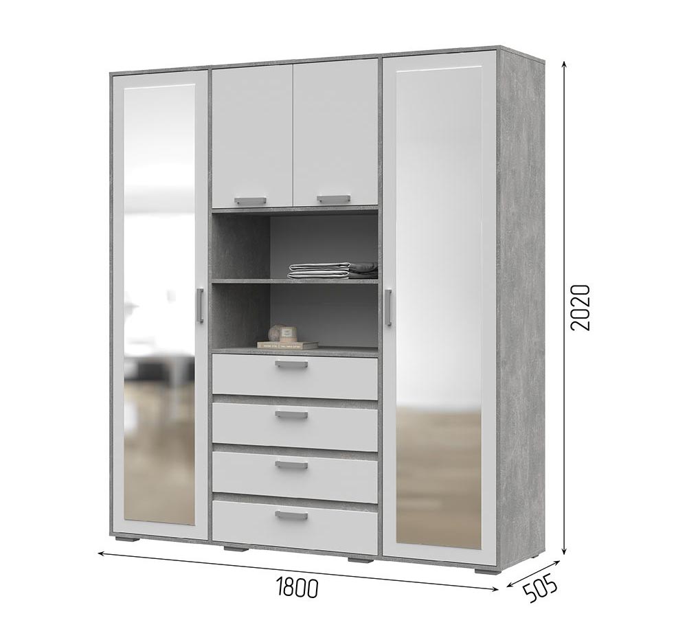 Спальный гарнитур Денвер Стенд