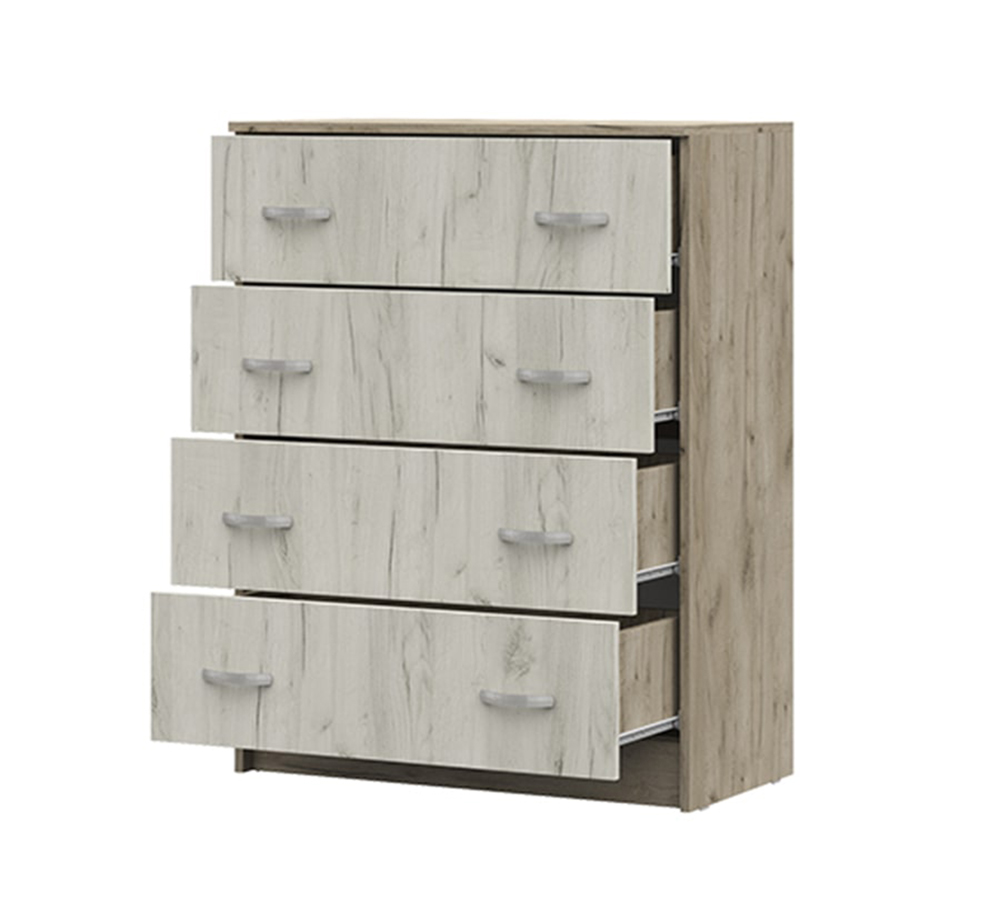 Басса Комод с 4-мя ящиками ЛДСП  КМ 554