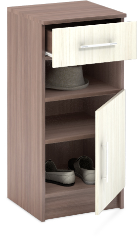 Тумба с ящиком "Машенька" МС  ТБ-100