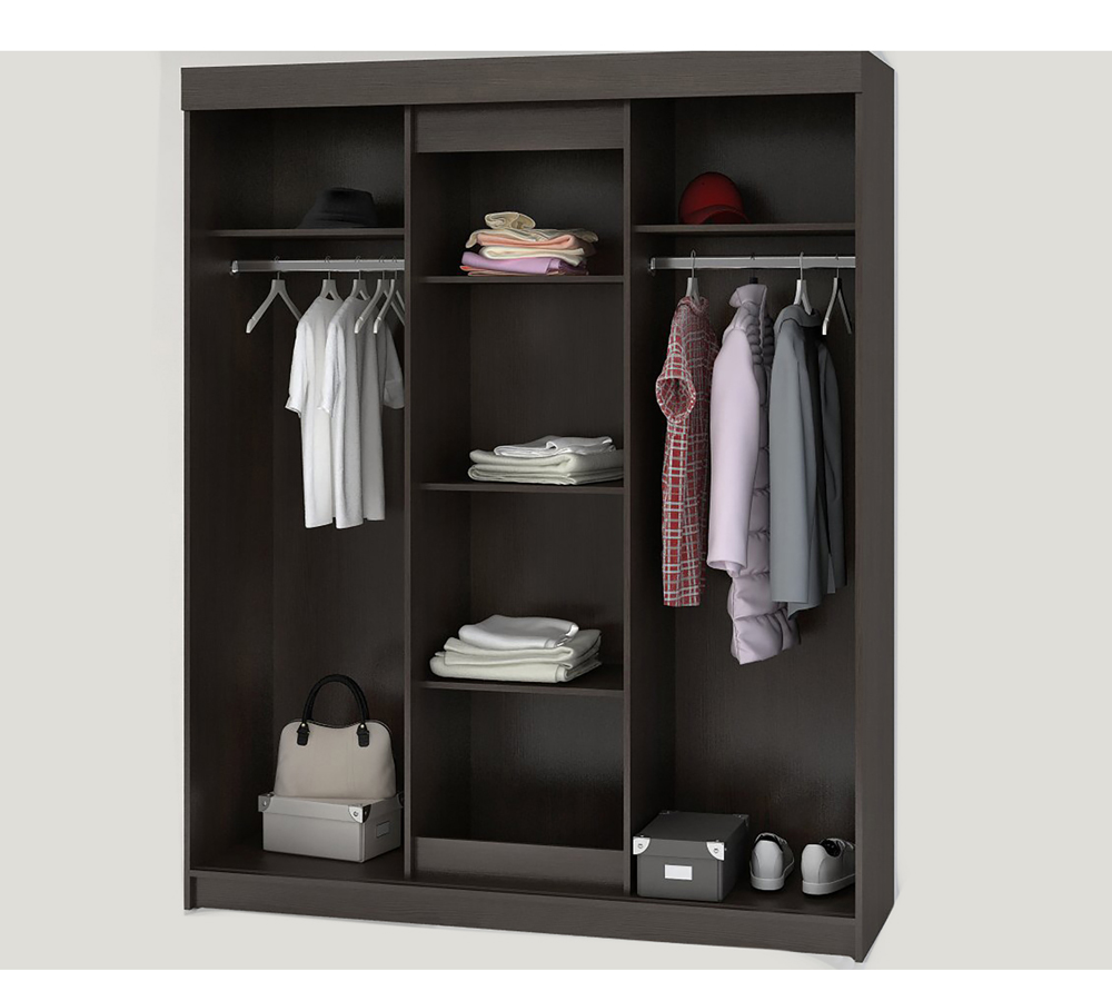 Шкаф купе "Фея" 1,6 комбинированный