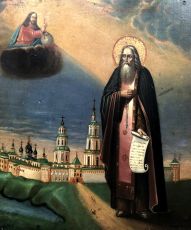 Икона Макария Калязинского: Свет Веры и Надежды (рукописная)