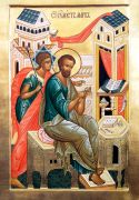 Икона Апостола Марка: Символ верности и служения (рукописная)