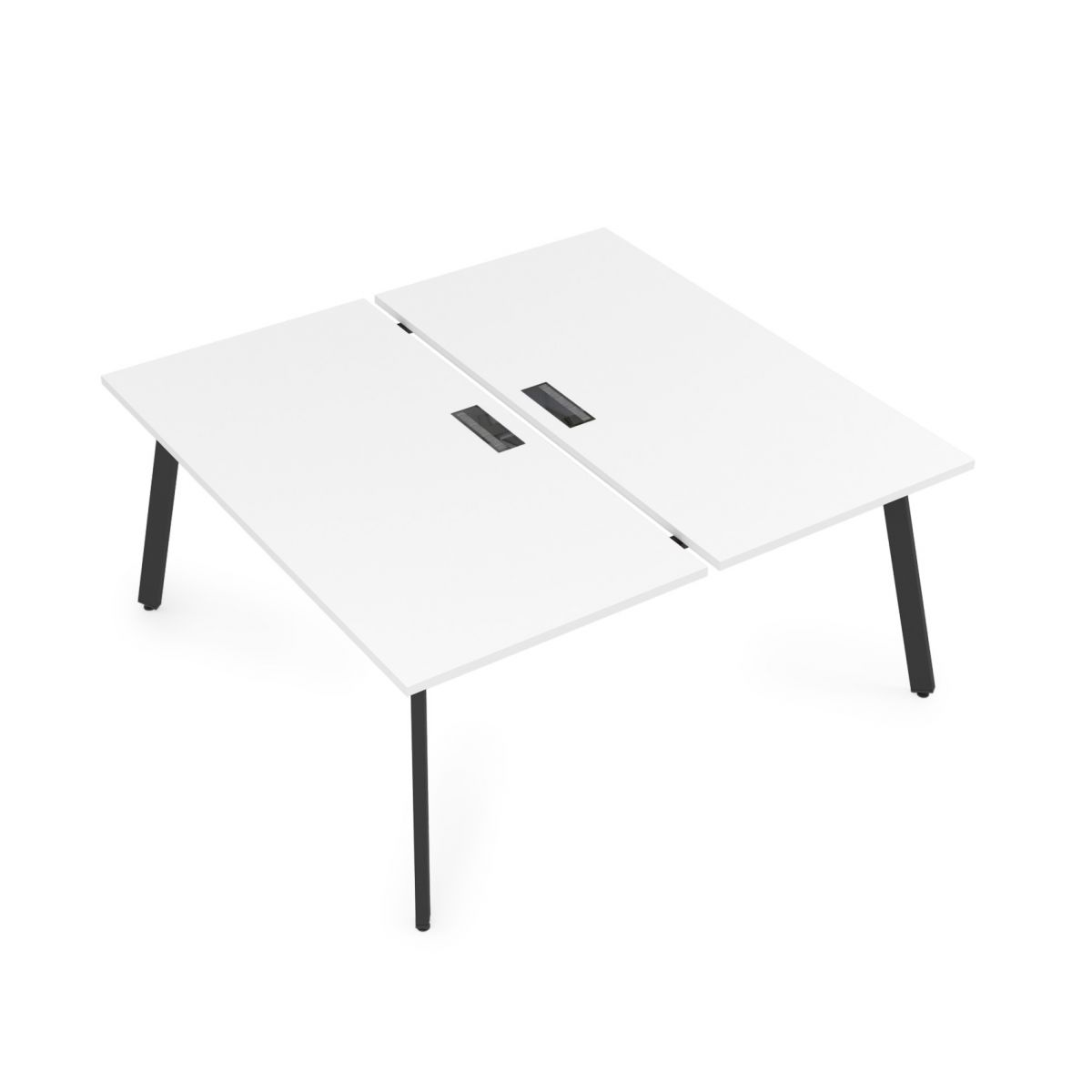 10БД.274 Стол системы Бенч, сдвоенный, на 2 рабочих места (1600*1435*750)