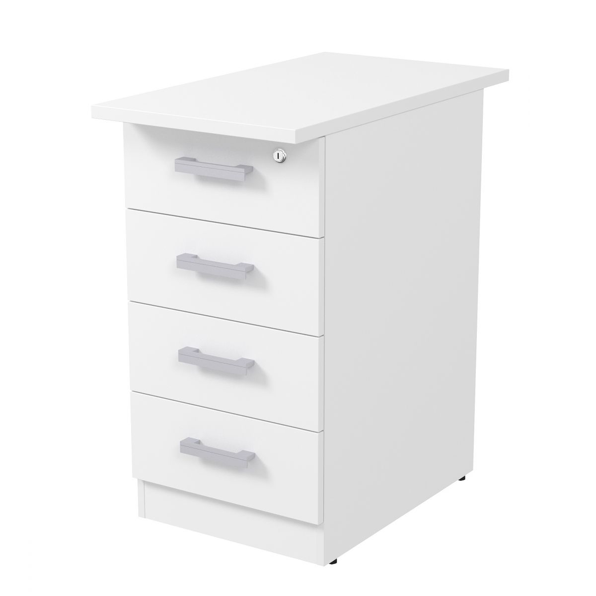 2ТЗ.002.1 Тумба приставная с топом, замок (394*700*750)