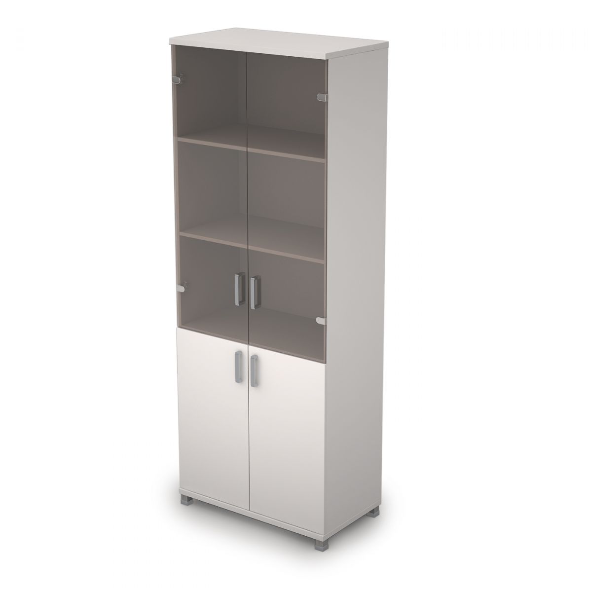 6ШД.005.3 Шкаф для документов высокий со стеклом (800*450*2116)