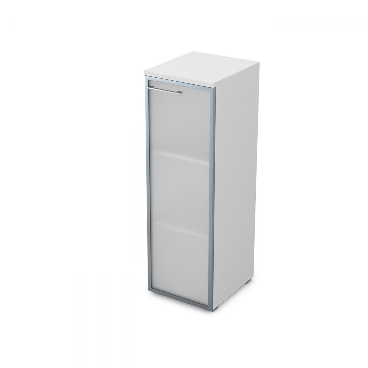 9НЛД.017.6 Пенал средний со стеклом (400*450*1245) , левый