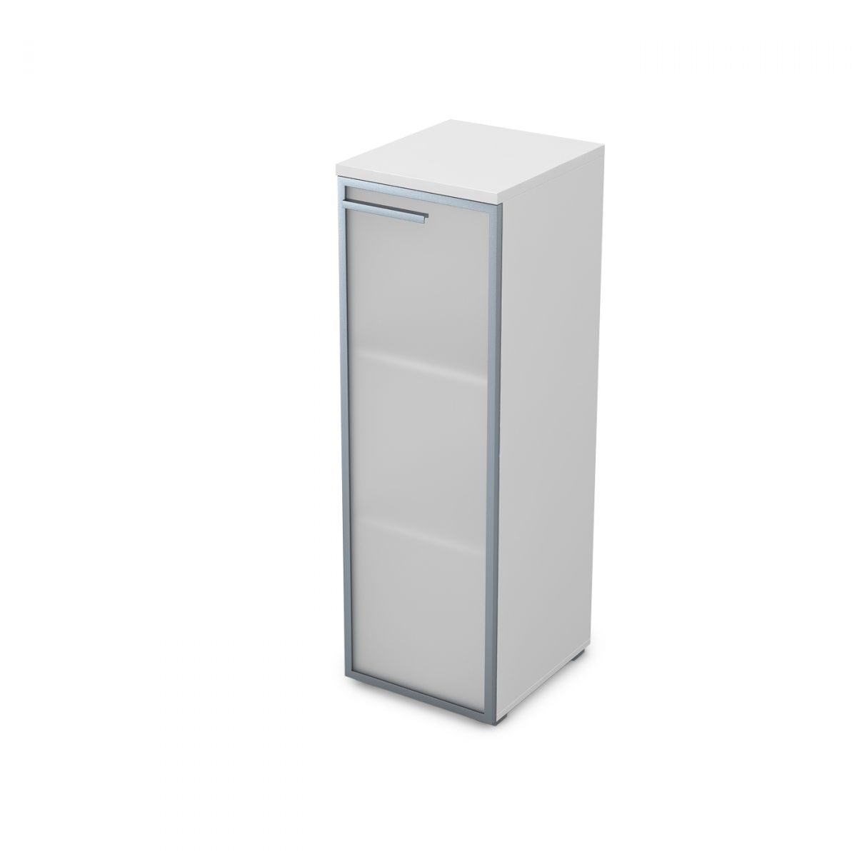 9ПЛД.017.6 Пенал средний со стеклом (400*450*1245), левый