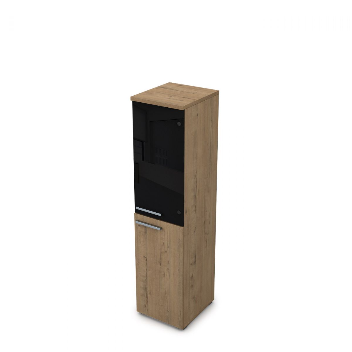 9ППД.004.12 Пенал со стеклом (400*450*1645), правый