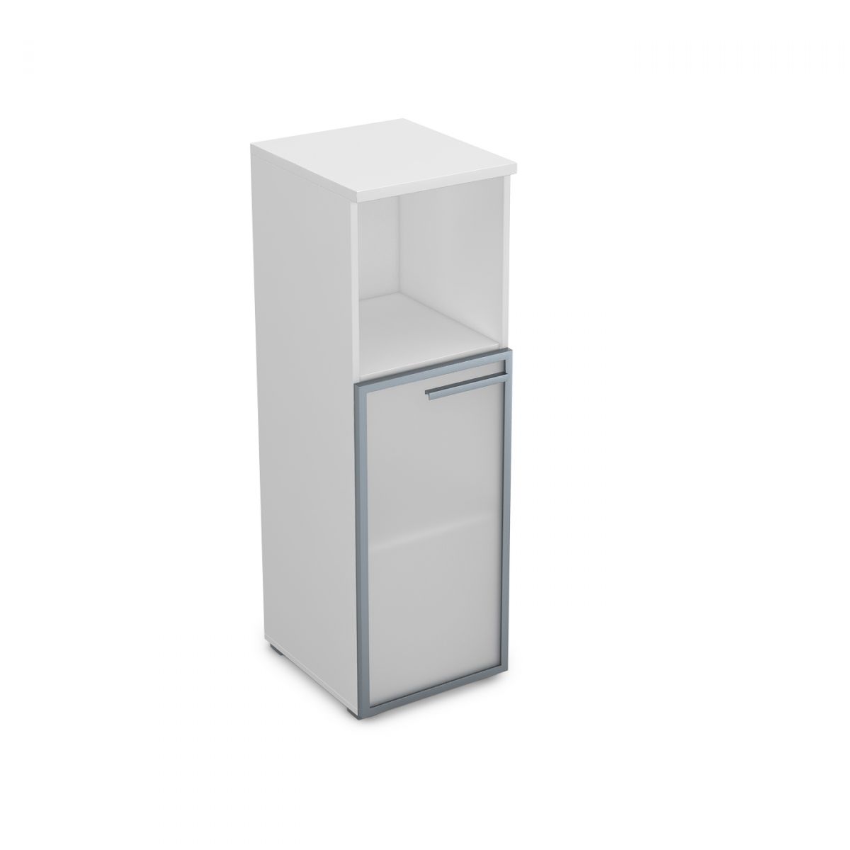 9ППД.017.5 Пенал средний со стеклом и нишей (400*450*1245), правый