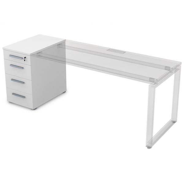 9Т.012 Тумба приставная с ящиками (450*800*750)