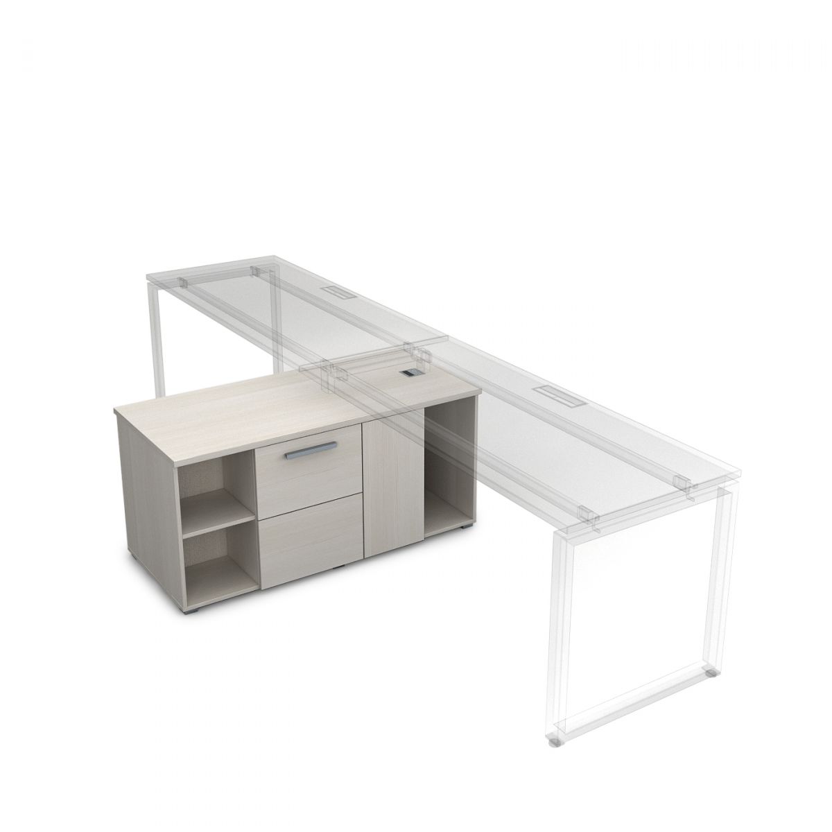 9Т.030/С Тумба двухсторонняя (1300*600*620)