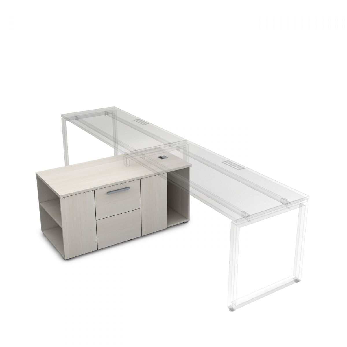 9Т.040/С Тумба двухсторонняя (1300*600*620)