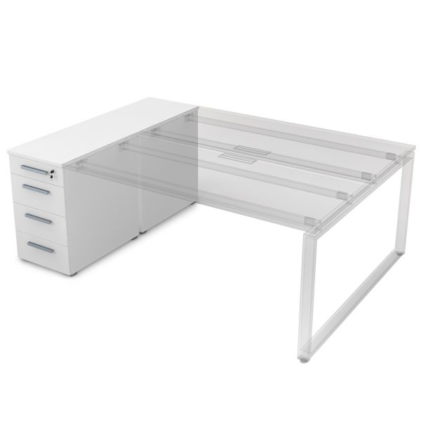 9ТП.002.1 Тумба с 4-мя ящиками (1435*450*750)