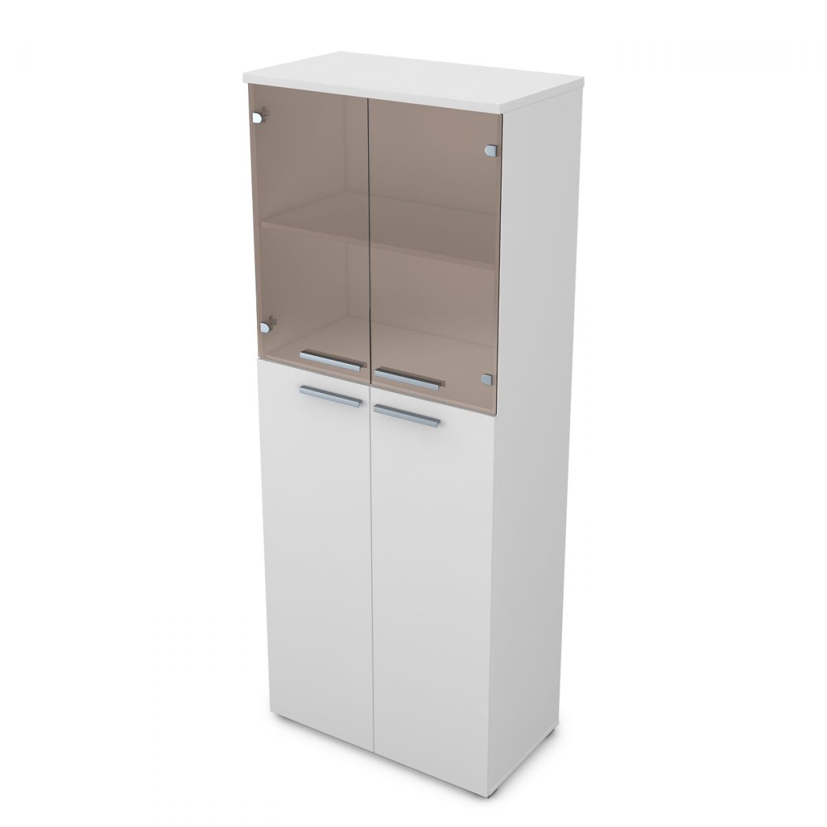 9Ш.005.11 Шкаф высокий со стеклом (800*450*2045)