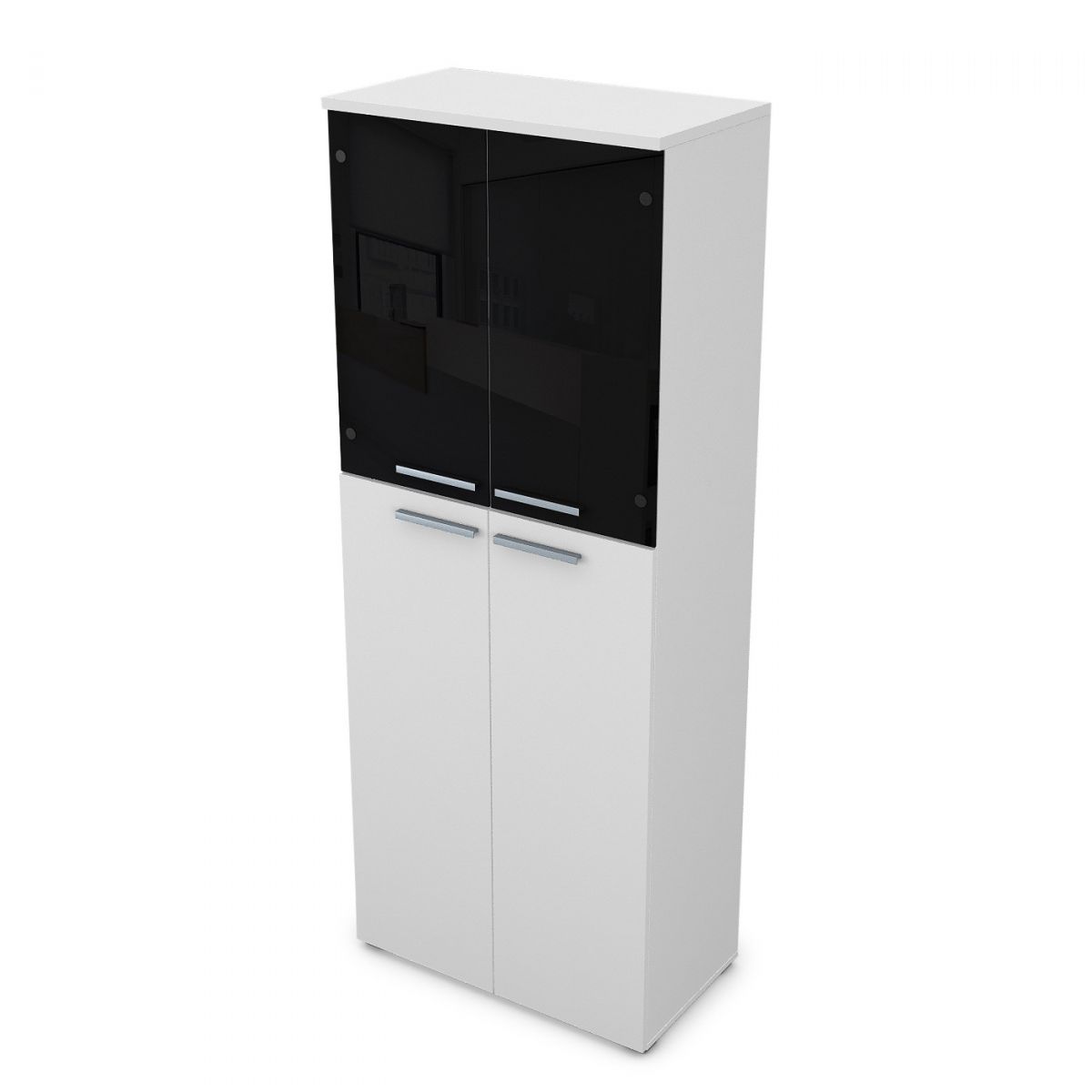 9Ш.005.25 Шкаф высокий со стеклом (800*450*2045)