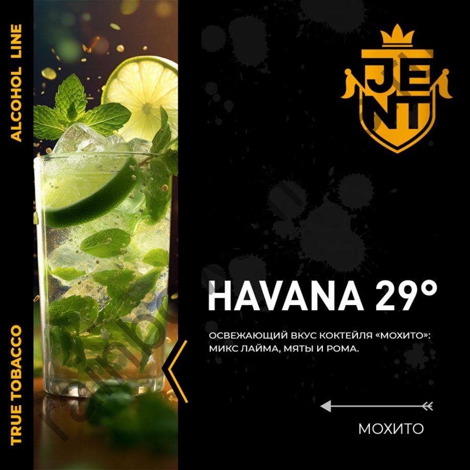 Jent Alcohol Line 30 гр - Havana 29 (Гавана 29)