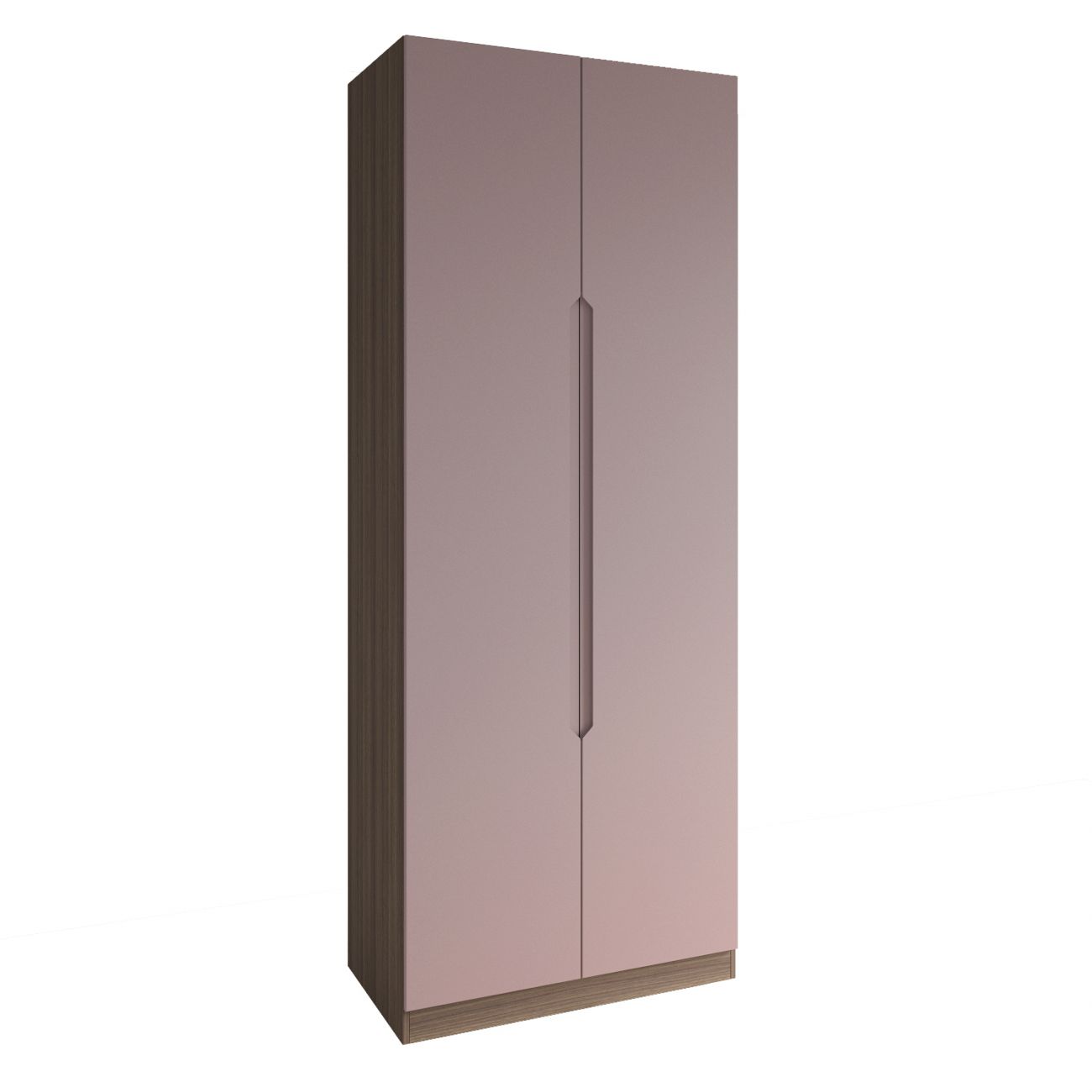 МС Роза Шкаф 900 Орех Франклин/Тренто Пудра скин