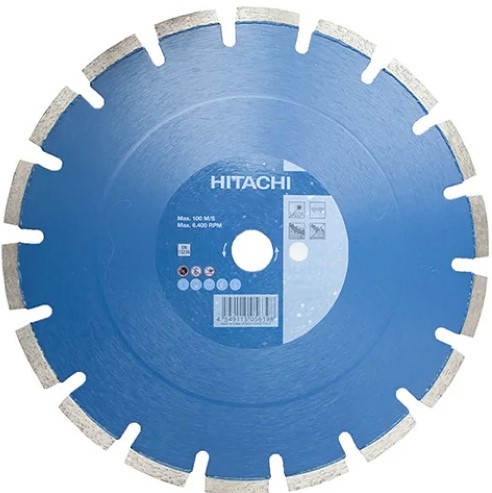 Диск алмазный 350мм отрезной по бетону, граниту Hitachi 773014