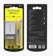 БП сет.1Type-C BA21A, PD20Вт QC +кабель 1м белый