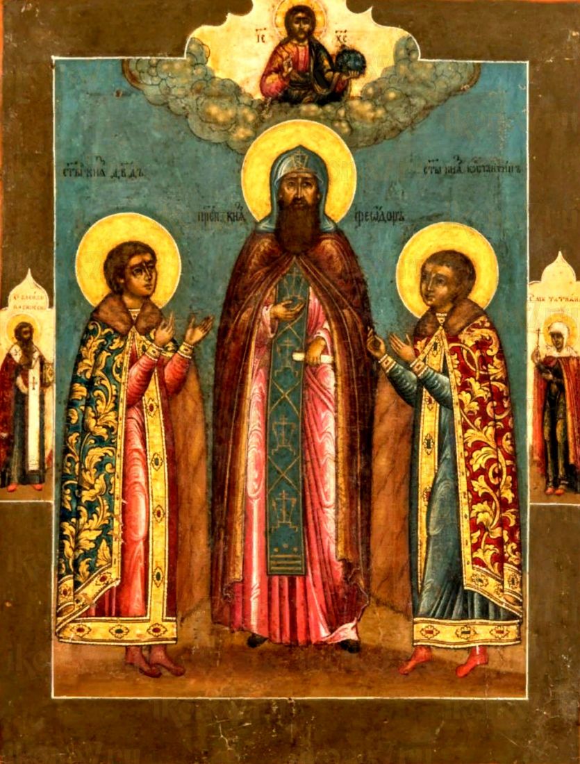Икона Михаила Муромского: Символ Доброты и Мужества (рукописная)