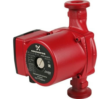 Насос циркуляционный UPS 25-40 180 с гайками Grundfos