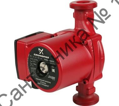 Насос циркуляционный UPS 25-40 180 с гайками Grundfos