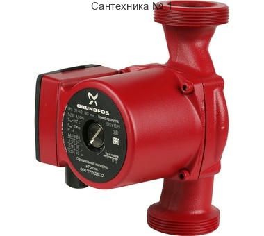 Насос циркуляционный UPS 32-40 180 с гайками Grundfos