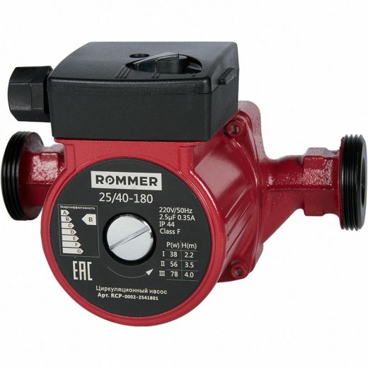 Насос циркуляционный 25/40-180 ROMMER