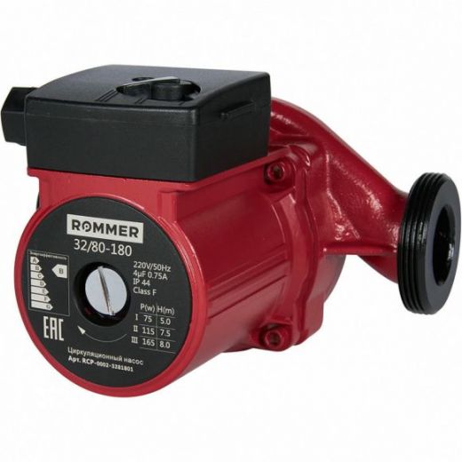 Насос циркуляционный 32/80-180 ROMMER