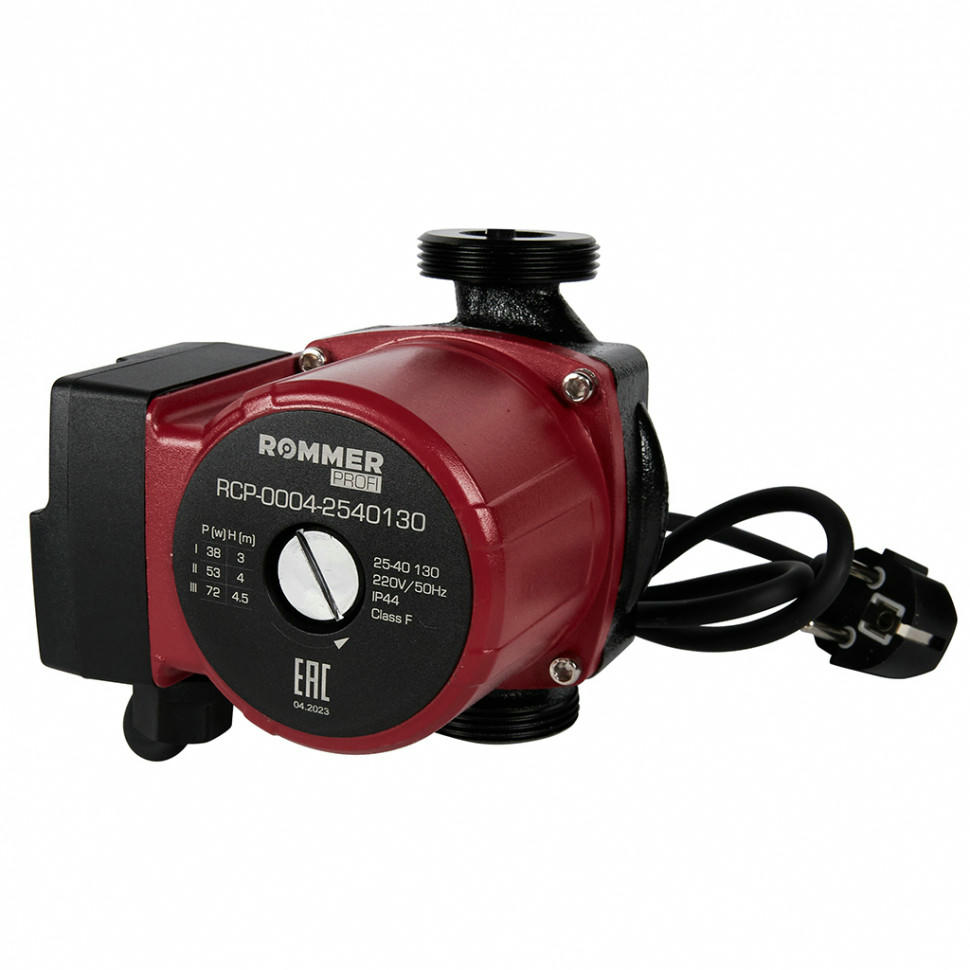 Насос циркуляционный Profi 25/40-130 ROMMER