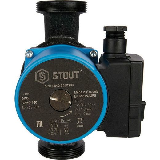 Насос циркуляционный 32/60-180 STOUT SPC-0010