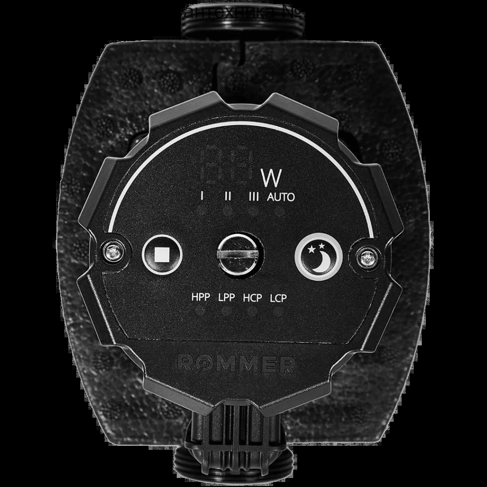 Насос циркуляционный PROFI EVO 25/60-180 с гайками и теплоизоляцией ROMMER