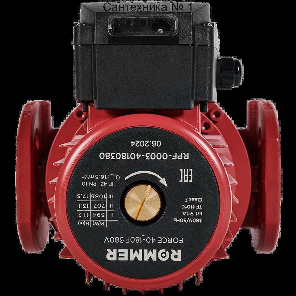 Насос циркуляционный FORCE фланцевый 40-180F 380 V ROMMER