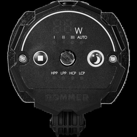 Насос циркуляционный PROFI EVO 25/40-130 с гайками и теплоизоляцией ROMMER