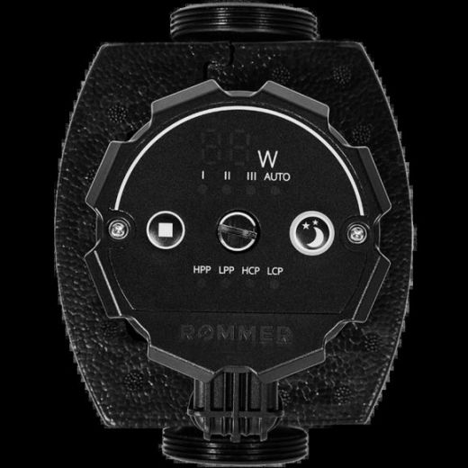 Насос циркуляционный PROFI EVO 32/60-180 с гайками и теплоизоляцией ROMMER