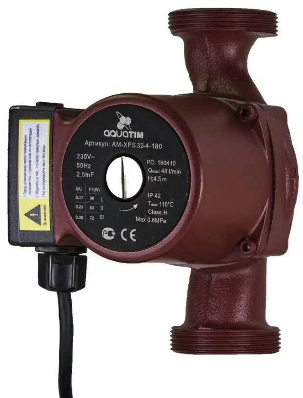 Насос циркуляционный AM-XPS 32/40-180 TIM